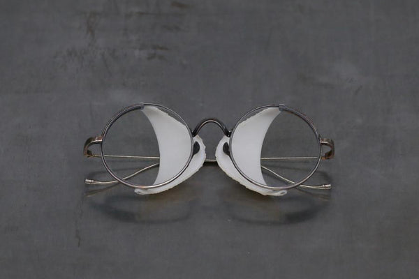 Rigards*UMA WANG retro gold matte clear glasses RG00UW1